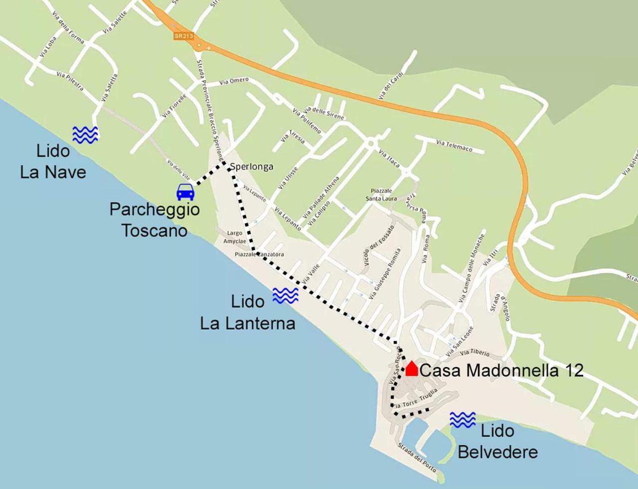 Casa Vacanza Madonnella 12 Sperlonga Kültér fotó